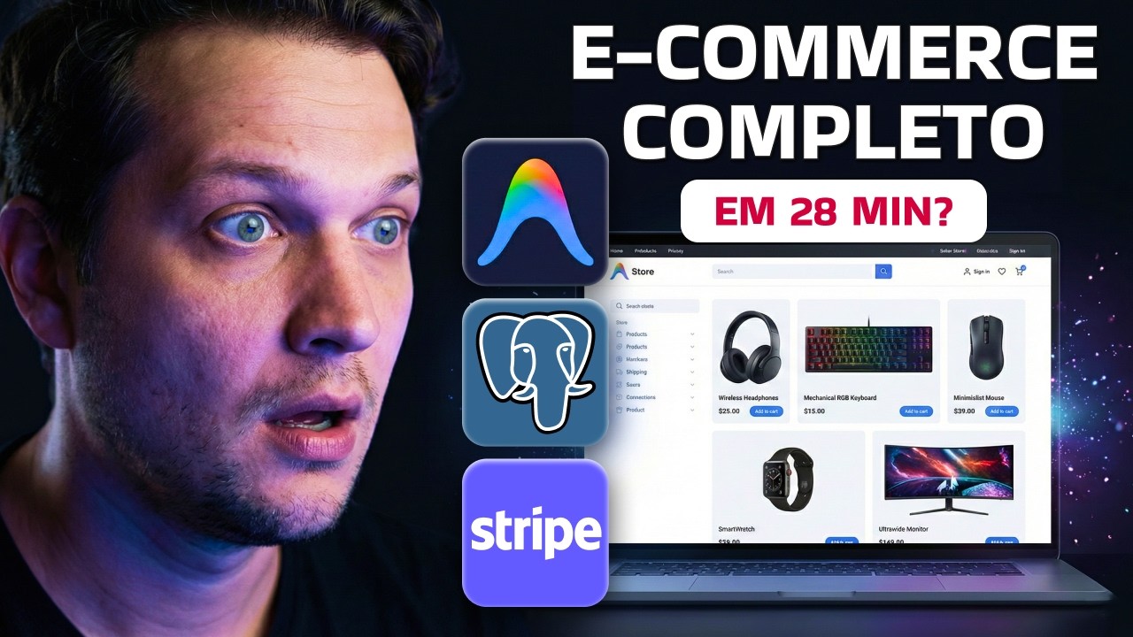 ANTIGRAVITY Criou Meu E-commerce INTEIRO em 28 Minutos (Com UM PROMPT)