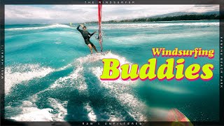 Windsurfing Buddies - Raw and Unfiltered #windsurfing #waves