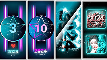 🔥Happy New Year Video Editing Alight Motion 2024 | Happy New Year 2024 Video Editing Alight Motion