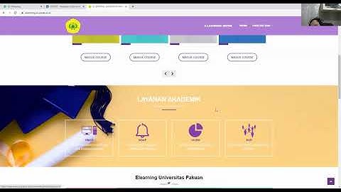 Tutorial Elearning DOSEN