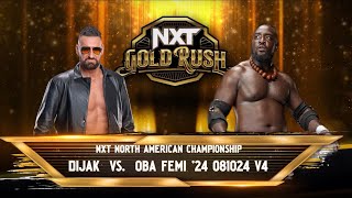 FULL MATCH: Oba Femi vs Dijak