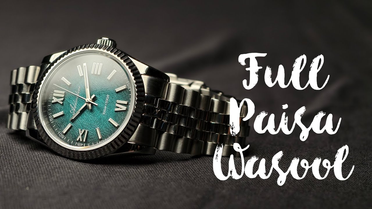 ⚡ Unbelievable ⚡ this premium 36mm watch costs 🔥under ₹7000🔥| Sappphire Glass | Smooth Second Hand