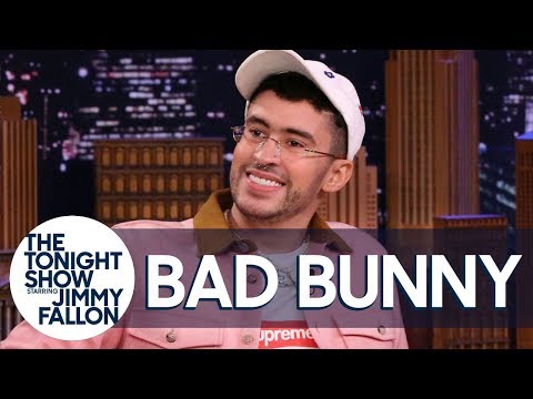 Video: Bad Bunny Tager På 'The Tonight Show