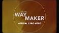 Video for YouTube "Way Maker, Promise Keeper, Miracle Worker,