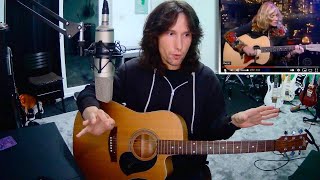 British guitarist analyses Madonna trying to play the guitar