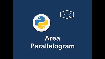 area of parallelogram in python 😀