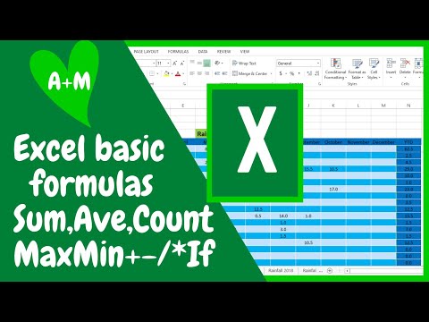 Excel beginners tutorial: