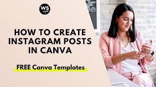 How to create branded Instagram posts in Canva (FREE Canva Templates)