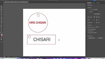 How to create a keychain using Adobe Illustrator and the laser cutter- Bethany College