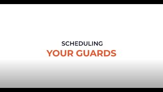 How To Schedule Your Guards On Dashboard? - GuardsPro Help Center Video