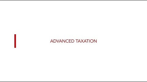Strategic Professional exams: Advanced Taxation (ATX (UK)