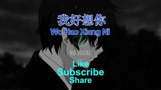 Wo Hao Xiang Ni 我好想你 Male Karaoke Mandarin - No Vocal