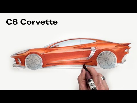 Should the C8 Corvette look more like a Corvette? | Chip Foose Draws a Car - Ep. 23