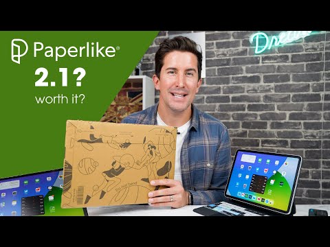 Paperlike 2.1 (2 Pieces) for iPad Pro 11 (2020/21/22) & iPad Air 10.9  (2020/22) - Transparent Screen Protector for Notetaking and Drawing like on