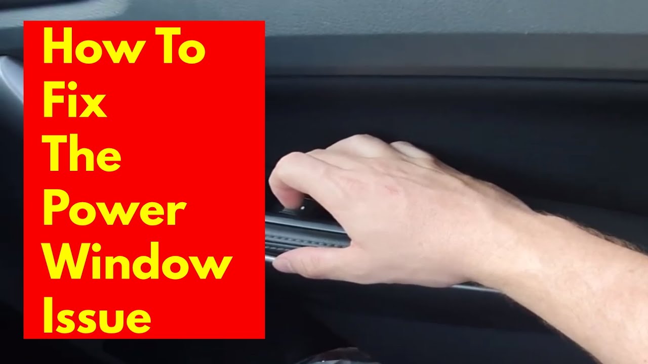 How to reset the power windows on a Ford Ranger, Mazda BT 50, Ford