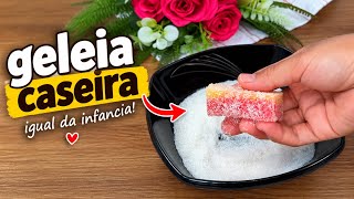 Você lembra desse docinho? A geleia de 2 cores que marcou a infância