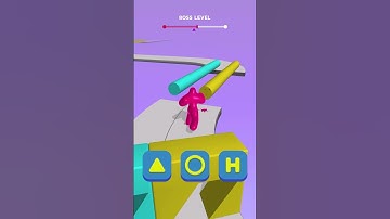 Blob Shifter 3D-gameplay. Eindbaasniveau #shorts #blob