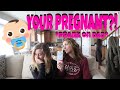 TEEN SISTER IS PREGNANT - PRANK ON DAD