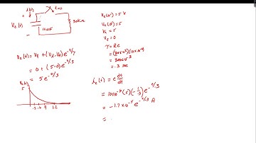 RC Example 1 Simple Natural Response