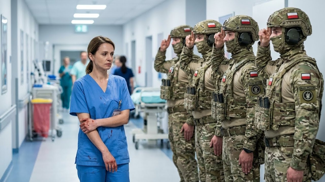 Pielęgniarka kończyła dyżur — wtedy do szpitala weszli komandosi i nazwali ją pani major