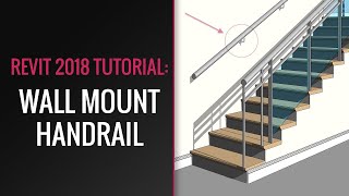 Celebrity Revit Tutorial: How to Create Wall Mount Handrail in Revit Profile