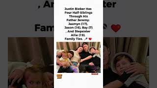 Justin Bieber's 4 Half-Siblings #shorts #justinbieber