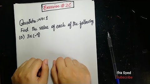 Mathematics Book 1 (D1) |  7th Edition | Exercise # 2 C | Q # 1 to 6 | Ifra Syed | in Urdu\Hindi