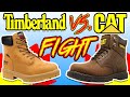 Best Budget Work Boot - Timberland Pro VS CAT - (CUT IN HALF)