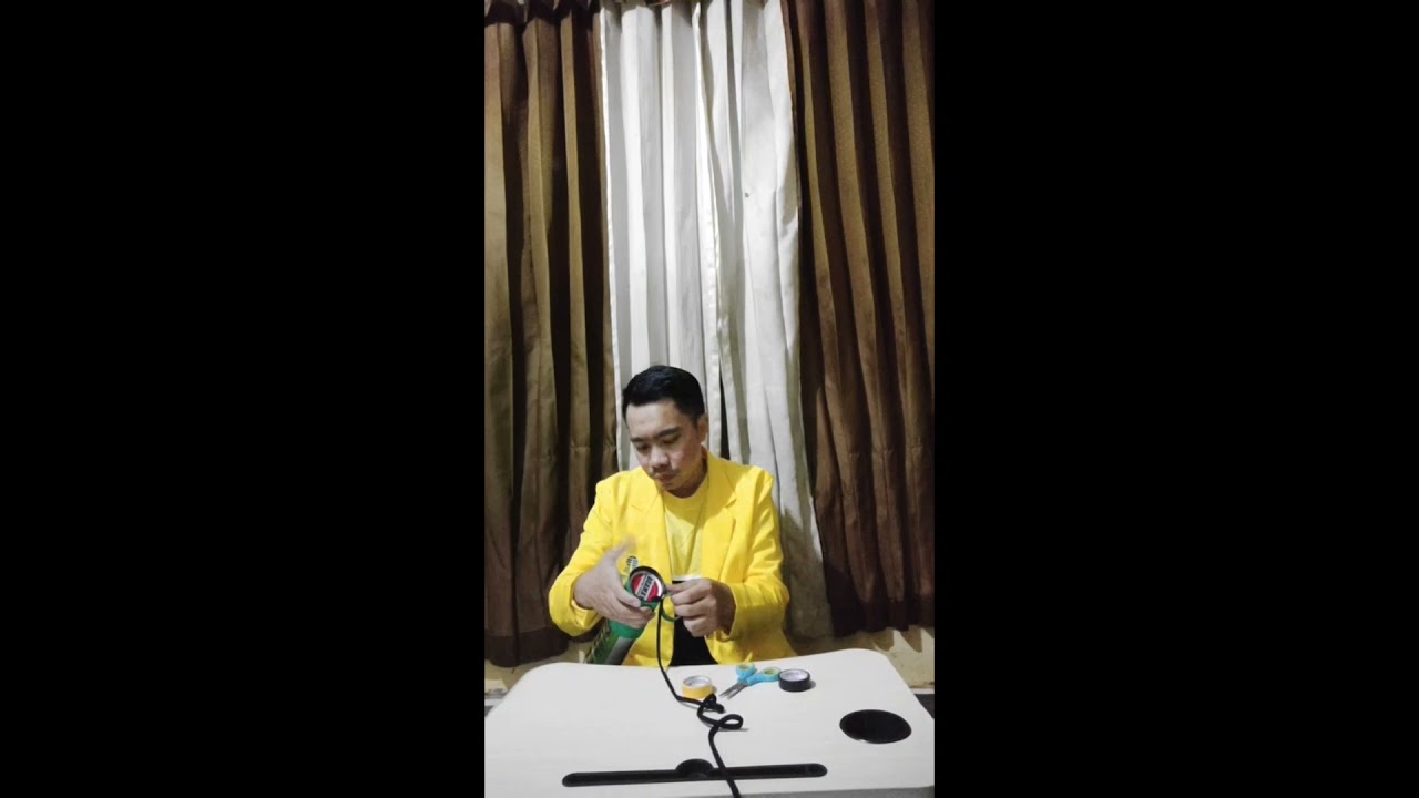 Membuat Tas Dari Wadah kok bekas