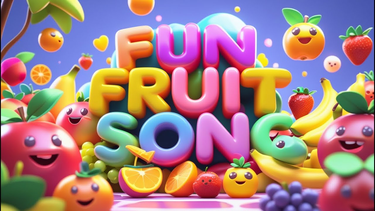Fruit Song for Kids | Learn Fruits with Music & Animation | Nursery ...