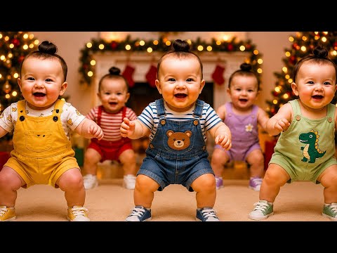 🎵 Dudi Dudi Dom Dom 🕺👶 | Funny Baby Dance Song 🎉 | Jumping & Clapping Kids Rhyme #nurseryrhymes 