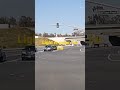 Red light runner almost get smacked #shorts