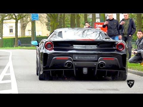 Supercars Accelerating! - 488 Pista, Aventador SV, 720S, AMG GT-R & More SOUNDS!