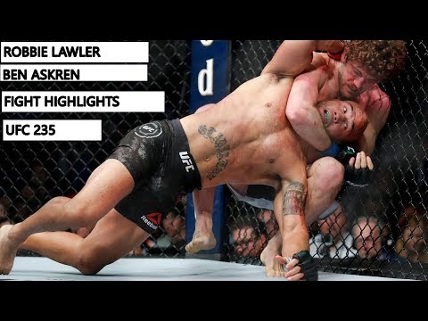 kolbe skipper Human Robbie Lawler vs Ben Askren Fight Highlights UFC 235 MMA - YouTube