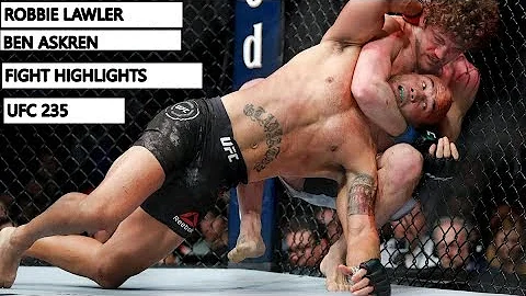 Robbie Lawler vs  Ben Askren Fight Highlights UFC 235 MMA