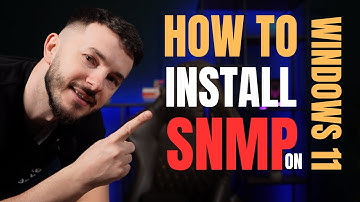 Install and configure (deprecated) SNMP on Windows 11