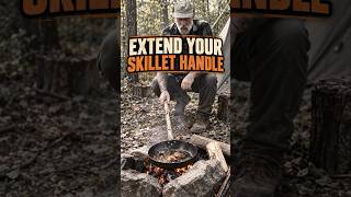 Extend Your Skillet Handle: Simple Bushcraft Cooking Hack