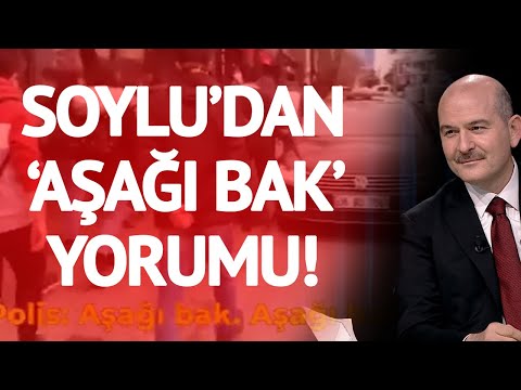 Süleyman Soylu'dan 'Aşağı Bak' Yorumu!  Bir siyasi partinin reklam ajansı gençleri kullanıyor
