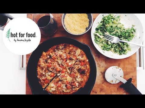 how to make frozen pizza better   RECIPE?! ep #28 (hot for food)