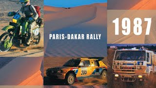 Paris Dakar Rally 1987 | Victory for Vatanen, Neveu and De Rooy