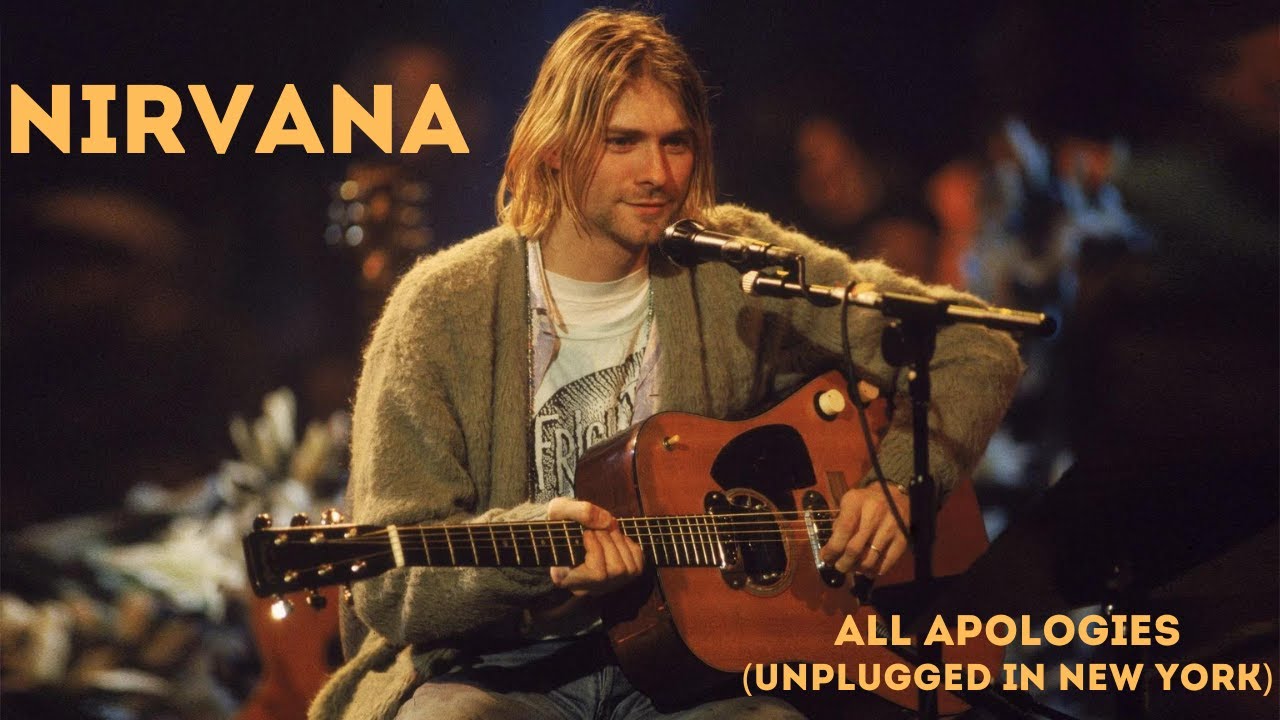 Nirvana -All Apologies - Unplugged in New York - Karaoke - YouTube