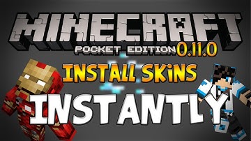 0.11 - INSTANTLY INSTALL CUSTOM SKINS! - Minecraft Pocket Edition [Android]