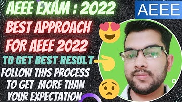 AEEE 2022 Exam strategy | Best approach to get more marks than expected #amrita #AEEE_2022 #cutoff