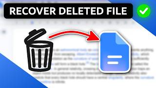 How to Recover Deleted Google Docs Files