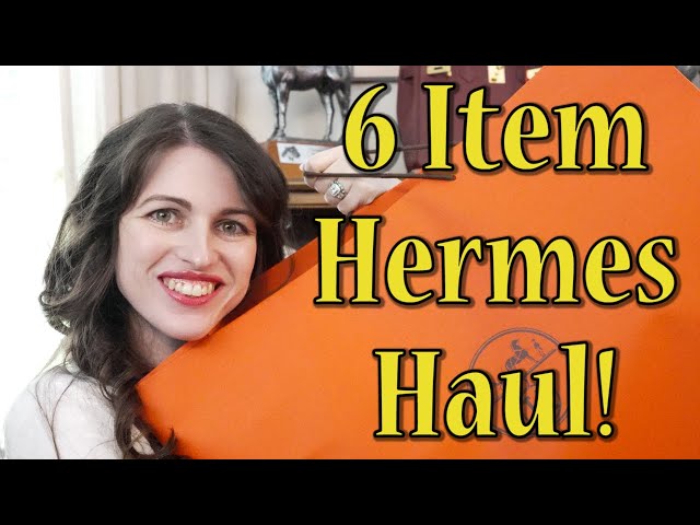 6 Hermès Unboxings in 6 Minutes 🧡 Luxury Haul | Makeup, Shoes