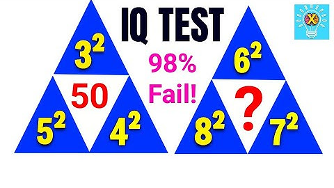 Voltooi het ? Mark-getal | IQ-TEST Uitdaging 🧠 🌎 | Driehoekpuzzel oplossen | Hersenkrakers