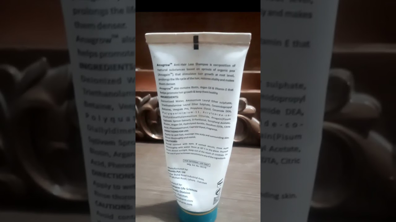 Ana grow shampoo review # short video