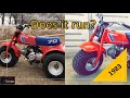 1983 Honda ATC70 Project Complete!  Does it start?
