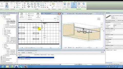REVIT MEP CĂN BẢN  - 4.3 Tạo hệ thống thiết bị điện chiếu sáng