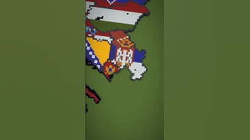 Medium Scale Balkans Pt 2 Revamped #minecraft #balkan #maps #flags #europe #geography